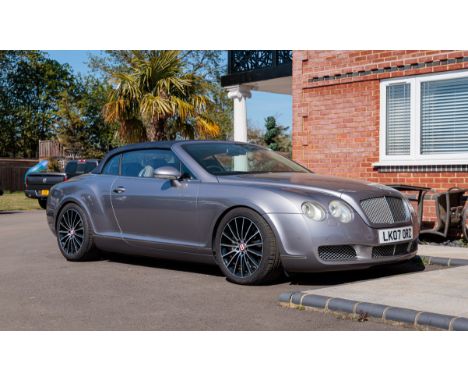 The 2007 Bentley Continental GTC is a luxurious grand touring convertible that blends performance with elegance. Powered by a
