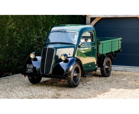 Previous ownership for 25 yearsRestored exampleThe Ford E83W, also sold under the Fordson brand, was a 10cwt (half ton) light