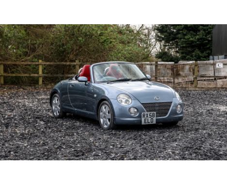 The Daihatsu Copen is a compact and charismatic two-seater convertible that embodies a blend of Japanese ingenuity and Europe