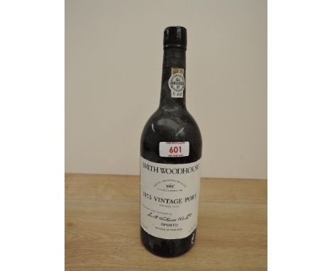A bottle of Smith Woodhouse 1975 Vintage Port, 20% vol, 75cl