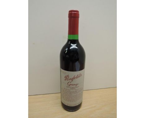 A bottle of Penfolds Grange South Australia Shiraz, Vintage 1994, Bottled 1995, 14% vol, 75cl, stored in a Eurocave since pur