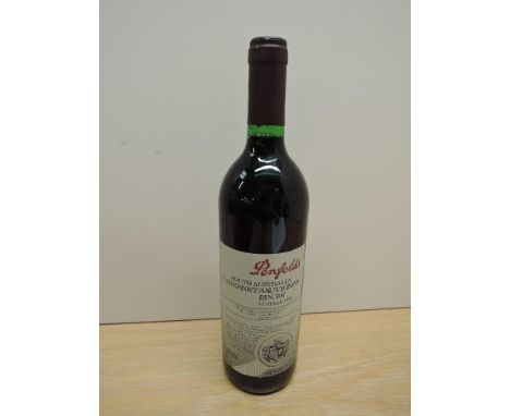 A bottle of Penfolds Bin 707 South Australia Cabernet Sauvignon, Vintage 1996, Bottle no 090316, 13.5% vol, 75cl, stored in a