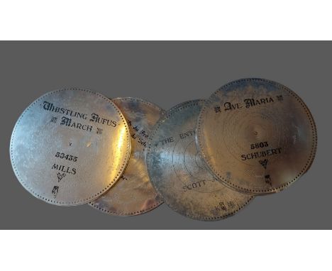 A collection of ten new 50cm Polyphon discs 