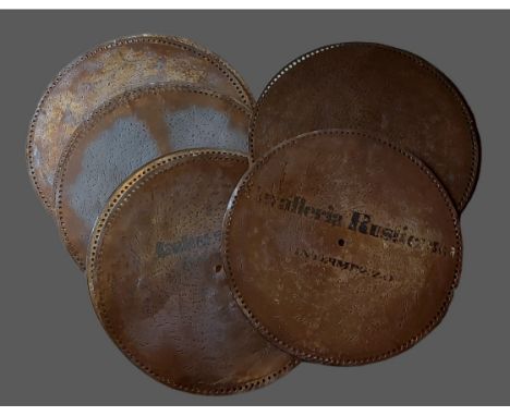 A collection of twenty 50cm Polyphon discs 