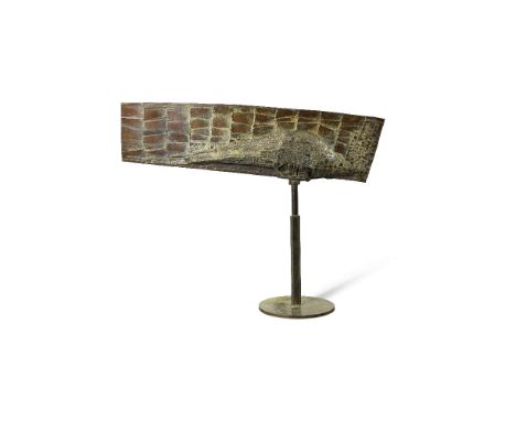 CESAR (César Baldaccini dit) (1921-1998)La grande aile 1991 signé sur la terrasse, numéroté 6/8 à la base et porte le cachet 