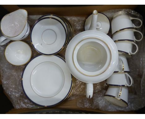Royal Worcester 21 piece tea set in the Carina pattern (1 tray).