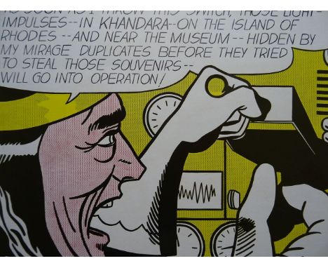 Lichtenstein, Roy (New York 1923 - 1997). Mad scientist 'As soon as I throw this switch, those light-impulses - in Khandara -