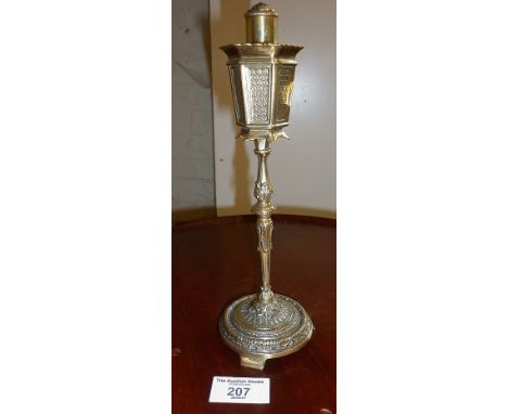 Brass street lamp model table lighter
