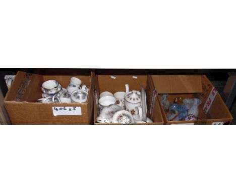 Paragon 'Cherwell' part tea service, a Royal Albert 'Lavender Rose' part tea service including teapot and other ceramics and 