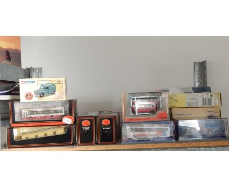Collection of model diecast vehicles to include Corgi Classic Commercials, commercial vehicles, Exclusive First Edition dieca