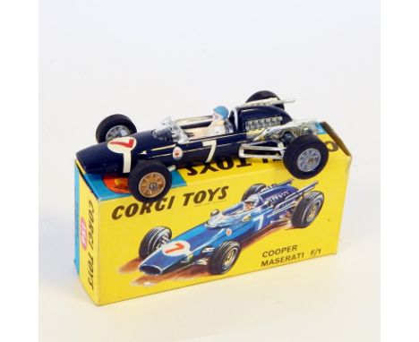 Corgi diecast model of Cooper-Mazerati F/1, No.156 (boxed)  CONDITION REPORT: Good condition 