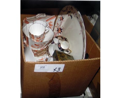 Large quantity of ceramics including an hors d'ouvres dish, early Edwardian part tea service, planters, two boxed Royal Worce