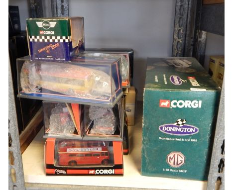 Corgi scale model of NGF Donnington, September 2nd and 3rd 1995 and Bus Operators in Britain and Original Omnibus Company die