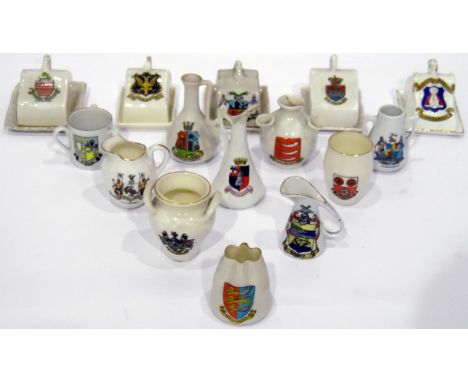 Quantity of Goss crestedware (2 boxes) 
