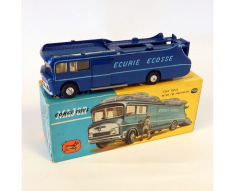 Corgi Major Toys diecast model of Ecurie Ecosse racing car transporter, No.1126, complete with two figures (boxed)  CONDITION