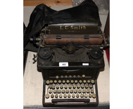 L C Smith 'Secretary' typewriter 