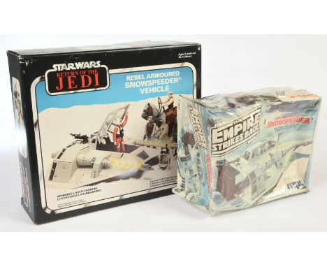 Palitoy Star Wars vintage Rebel Armoured Snowspeeder Vehicle unused contents in good plus to excellent packaging with MPC Luk