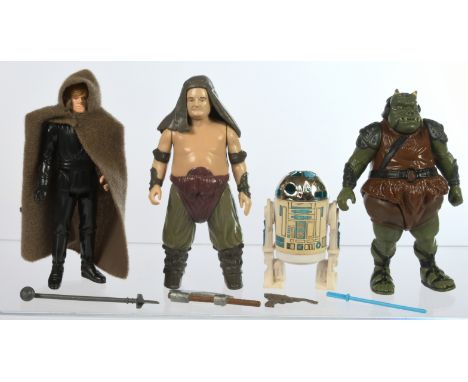 Kenner Star Wars vintage loose complete action figures Luke Skywalker Jedi Knight (Blue saber), R2-D2 Sensorscope, Gamorrean 