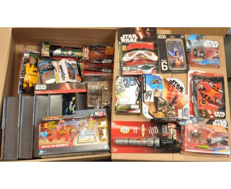 Assortment of Star Wars Hasbro Angry Birds Battle Pod sets, Mattel Hotwheels with Star Wars Celebration 2016 Convention Exclu