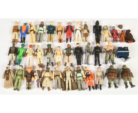 Assortment of Kenner Star Wars loose incomplete vintage action figures. Condition Good to Good Plus.&nbsp;