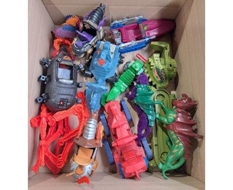 Mattel Masters of the Universe vehicles &amp; battle cats including: Attak Trak, Road Ripper, Spydor, Night Stalker, plus oth