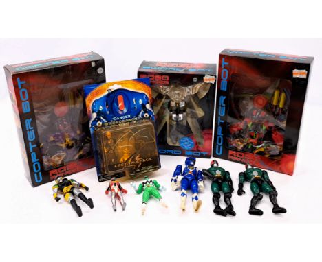 Bandai &amp; other Sci-Fi figures including: Bandai and Kenner lose figures; Trendmasters Lost in Space carded figure (bubble
