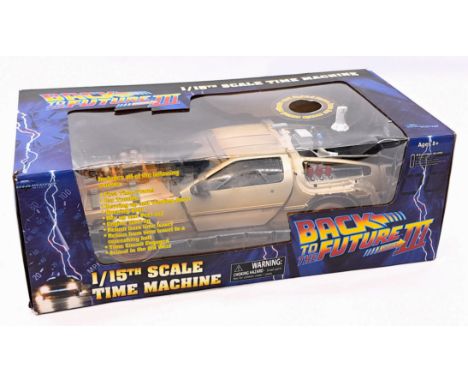 Diamond Select Toys Back to the Future III Time Machine 1/15 scale, battery operated, within Good Plus box (edge wear), Excel
