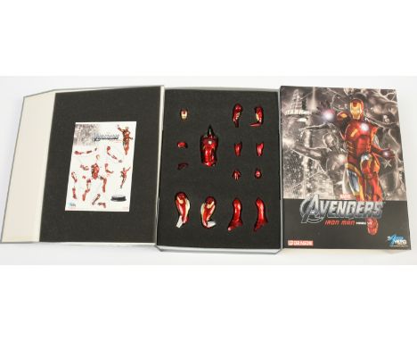 Dragon &nbsp;Marvel The Avengers Iron Man Mark VII 1:9 scale Action Hero Vignette model kit, Good Plus to Excellent, Complete