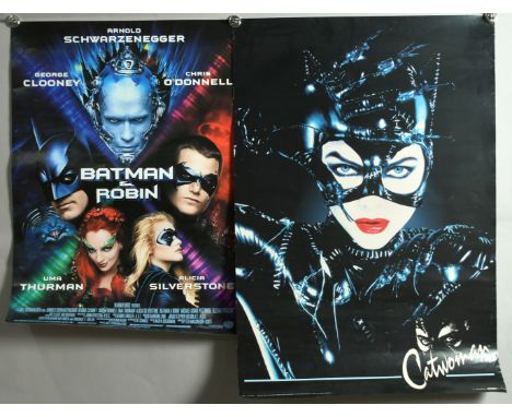 Batman &amp; Doctor Who, Collection of Movie &amp; TV posters, generally all Good. 36"/27"; (5).