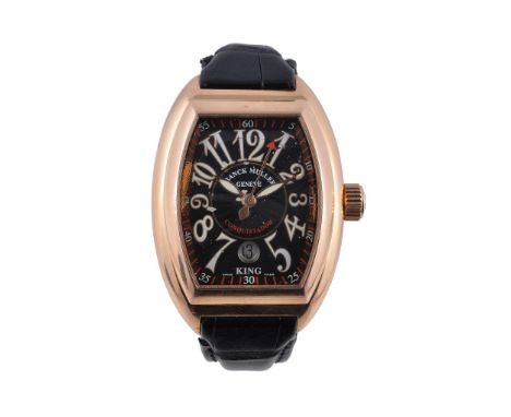  Franck Muller, King Conquistador, ref. 8005 SC, an 18 carat gold wristwatch,   no. 68, circa 2000, automatic movement, cal. 