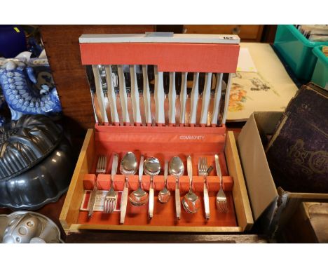 Chinese Scroll in Case, Edwardian Writing Slope, Jewellery case and assorted boxes 