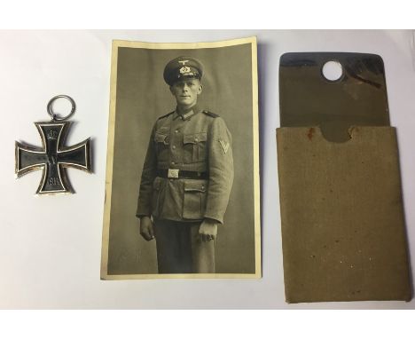 WW1 Imperial German Eisernes Kreuz 2. Klasse&nbsp;Iron Cross 2nd class 1914. Makers mark to ring&nbsp; "30".&nbsp; No ribbon.