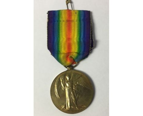 WW1 Victory Medal to Lieut R Lean, RAF. Complete with original ribbon.