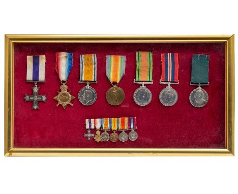 WW1 British Military Cross Medal group awarded to 2nd Lt. William Alexander Lytle, 1/6th Battalion Notts & Derby Regt (Sherwo