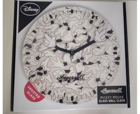 A Disney Ingersoll Mickey Mouse wall clock