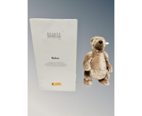 A Steiff Disney showcase collection Baloo in box 