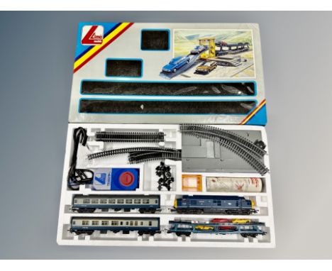 A Lima 00 gauge electric train set 