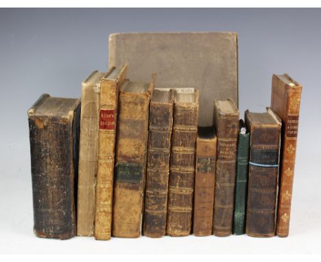 A collection of 18th century and later antiquarian bindings, to include: BAXTER (R), SAINTS EVERLASTING REST, lacking title p