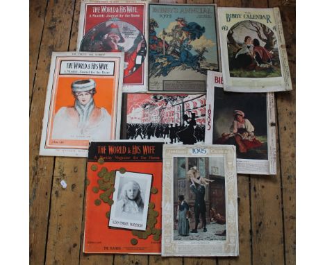 PHIL MAY'S SKETCH BOOK, fifty cartoons, red cloth with black lettering, London, Chatto & Windus, 1895; with a selection of Bi