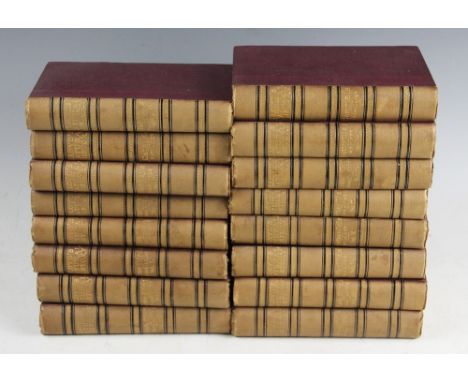 LLOYDS NATURAL HISTORY - 16 volumes, comprising BIRDS OF GREAT BRITAIN, 4 vols, 1896; LEPIADOPTERA, 5vols, 1896; MONKEYS, 2 v