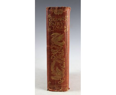 RACKHAM (A), illus, THE FAIRY TALES OF HE BROTHERS GRIMM, with forty tipped in colour plates, red cloth with gilt lettering, 