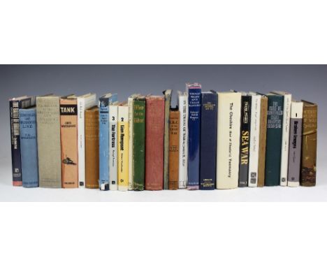 A collection of military interest books, to include LAMBERT (N), THE SUBMARINE SERVICE 1900-1918, 2001; GODFREY (MAJOR E), TH