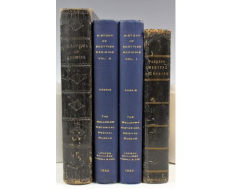 PARKES (S), THE CHEMICAL CATECHISM, 12th edition, portrait frontis and engraved plates, London, 1826; COMRIE (J), HISTORY OF 
