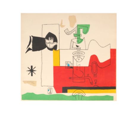 LE CORBUSIER (SWISS 1887–1965)
Totum&nbsp;
Signed&nbsp;Le Corbusier and dated 18/10/63 within the plate (lower left)
Lithogra
