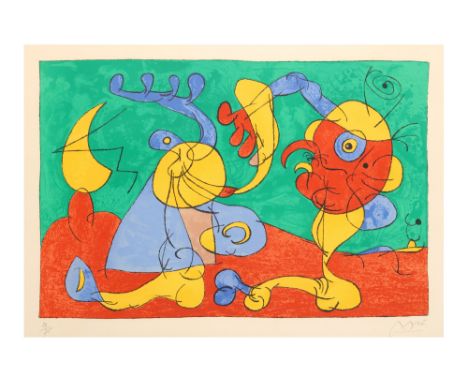 JOAN MIRO (SPANISH 1893-1983)&nbsp; &nbsp; &nbsp; &nbsp; &nbsp; &nbsp; &nbsp; &nbsp; &nbsp; &nbsp; &nbsp; &nbsp; &nbsp; &nbsp