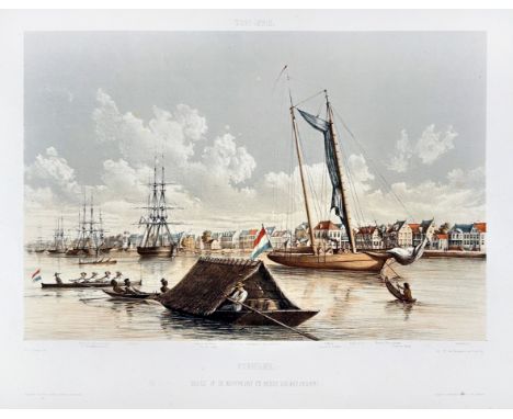 WEST INDIES -- VOORDUIN, G.W.C. Gezigten uit Neerland's West-Indien naar de natuur geteekend, en beschreven. Amst., F. Buffa 