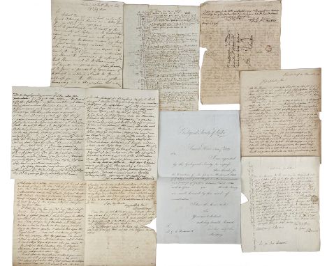 REINWARDT, Caspar Georg Carl (1773-1854) -- COLLECTION of letters addressed to the botanist Caspar Georg Carl Reinwardt. (181