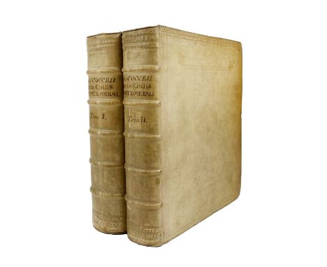 COCCEJUS, S. de. Jus civile controversum, ubi illustriores juris controversiæ breviter et succincte deciduntur, difficiliores