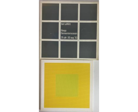 LEWITT, Sol. Lines in two directions and in five colors on five colors with all their combinations / Sol LeWitt, 1981. Minnea