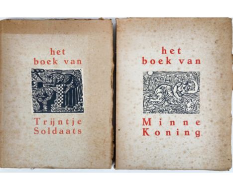 WERKMAN/DIJKSTRA -- HUIZENGA-ONNEKES, E.J., verz. Groninger Volksvertellingen: Het boek v. Trijntje Soldaats. - Het boek van 